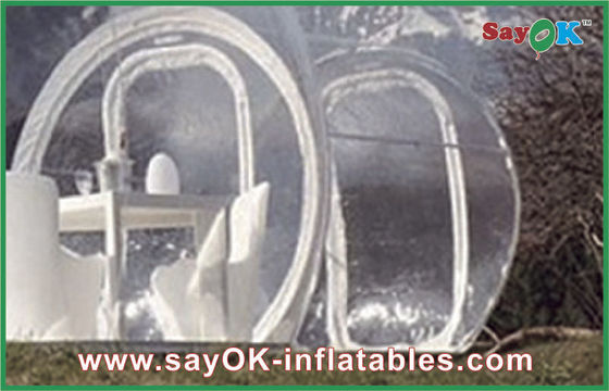 چادر بزرگ بیرونی شفاف بادکنک حباب شفاف بادکنک کمپینگ چادر برای 2 نفر