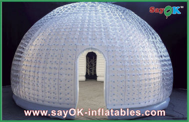چادر بادی هتل حباب بادی با اندازه سفارشی برای گنبد حباب کمپینگ