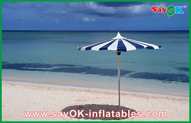چتر ساحلی تبلیغاتی چادر سایبان کوچک با چاپ سفارشی فشرده ضد باد
