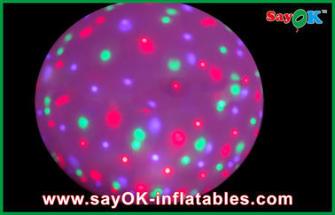 زمین لامپ بالون روشنایی تزئینات نورپردازی بادی 12 رنگ