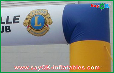 ضد آب دو پا بادی تورم ورودی سفارشی Inflatables تبلیغات