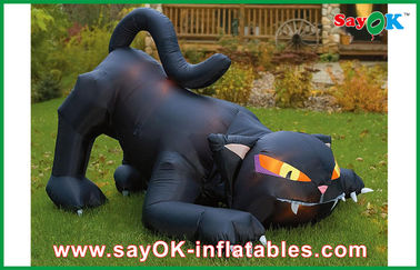 تزئینات تعطیلات بادی سفارشی گربه سیاه بادی