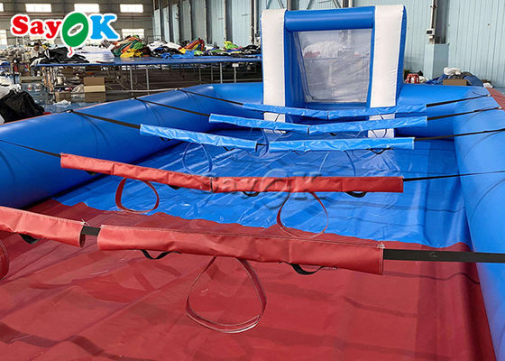 10x5m 30x15ft قابل حمل بادی قابل حمل بازی های ورزشی زمین فوتبال با دمنده