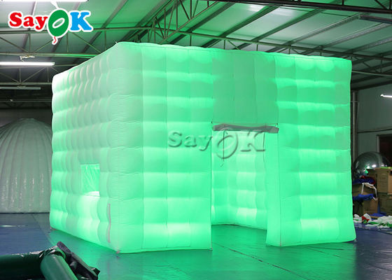 چادر مکعب ایگلو بادی بزرگ قابل حمل در فضای باز با نور LED