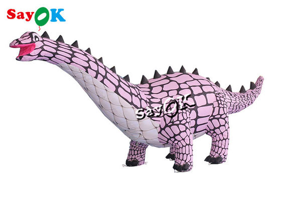 شخصیت های تبلیغاتی بادکنک 1 متر / 3.3 فوت بلند اندازه زندگی بادکنک Ankylosaurus دایناسور با بادکنک برای دکوراسیون حیاط