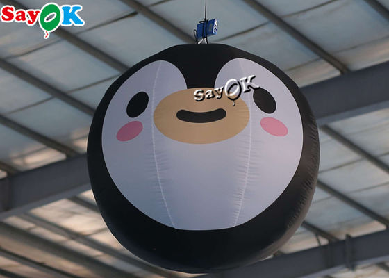بالون پنگوئن تزئینی روشنایی بادی 1.5 متر 5 فوت سفارشی