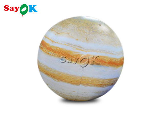 بالون سیاره زحل بادی 0.25 میلی متر PVC 60 اینچی برای موسسه آموزشی