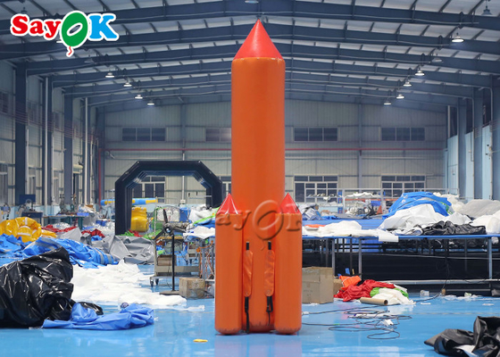 رویداد غول پیکر بادی 5 متری تبلیغاتی بازی های ورزشی بادی Blow Up Rocket