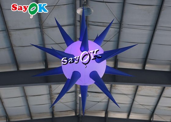 ستاره LED بادی آویز سقفی 1.5 متری برای تزئین رویداد مهمانی استیج باشگاه