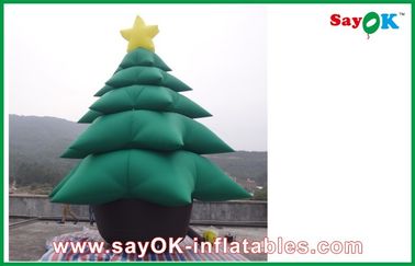 تزئینات تعطیلات بادوام بادی سبز Inflatable