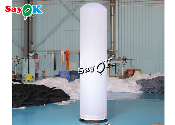 ستون LED بادی سفید سفارشی برای تبلیغات