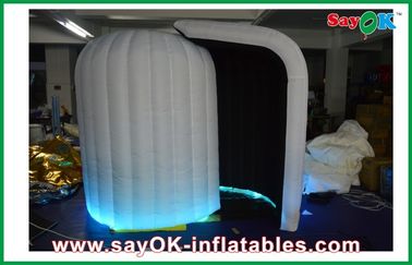 چراغ های LED بزرگ Inflatable Photo Booth / 210D محصولات بادی قوی سفارشی آکسفورد