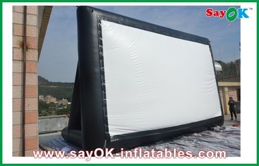 صفحه نمایش فیلم حیاط خلوت بادی صفحه نمایش فیلم بادی پارچه ای حرفه ای , صفحه نمایش بادی در فضای باز برای رویدادها