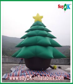 تزئینات تعطیلات بادوام بادی سبز Inflatable