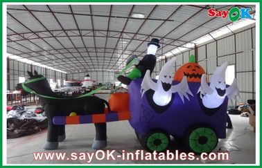 پارچه آکسفورد Inflatable Decorations هالووین، حزب تورم بادی