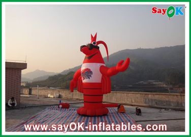 شخصیت های بزرگ بادکنک قرمز H3 - 8m PVC بادکنک خرچنگ سفارشی غول برای نمایشگاه ها