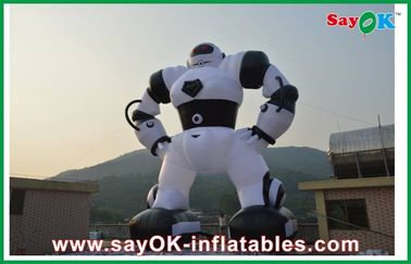 کاراکترهای کارتونی بادی سفید / سیاه، Robot Inflatable Cloth Cloth