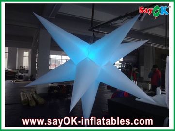 2M Diameter Inflatable LED چراغ نور نایلون پارچه ای برای مراسم عروسی