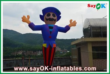 کمپین تبلیغاتی رقصنده باد بادی Inflatable Sky Dancer Single Leg Height 2 - 8M