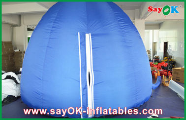 آبی 5m آکسفورد Cloth Inflatable Planetarium گنبد پروجکشن برای نجوم
