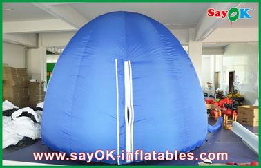 آبی 5m آکسفورد Cloth Inflatable Planetarium گنبد پروجکشن برای نجوم