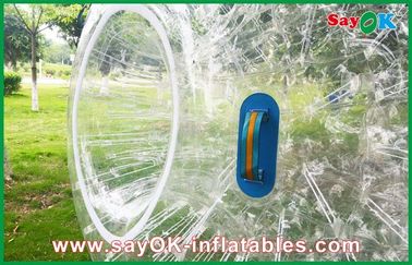 بازی های ساحلی بادی Clear Durable Inflatable Zorb Ball for Entertainment 1.0mm PVC