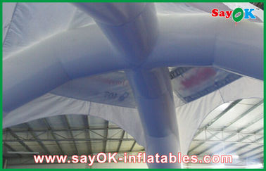 چادر چهار گوش بادی گنبدی بادی پارتی تفریحی در فضای باز / PVC شش گوش برای تبلیغات