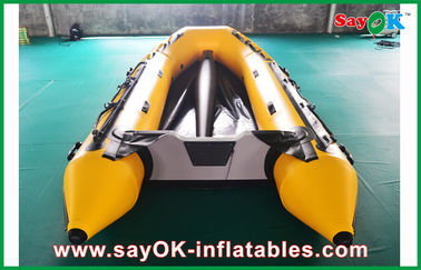 قایق آلومینیومی 0.8mm pvc inflatable پایین 3.3m طولانی برای 5 peopel