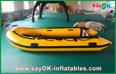 قایق آلومینیومی 0.8mm pvc inflatable پایین 3.3m طولانی برای 5 peopel