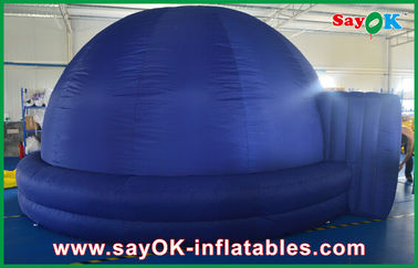 قابل حمل Inflatable Projection چادر Planetarium پارچه ابریشمی / ضد آتش