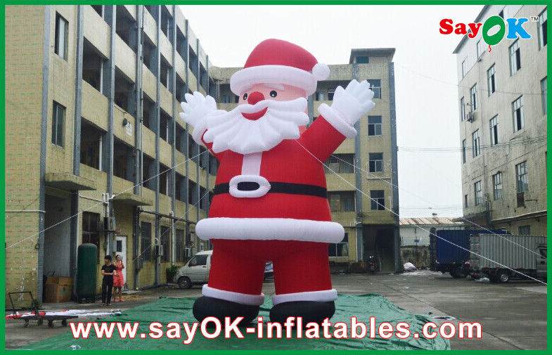 دکوراسیون تعطیلات بادکنکی غواصی در فضای باز Inflatables بابا نوئل برای کریسمس