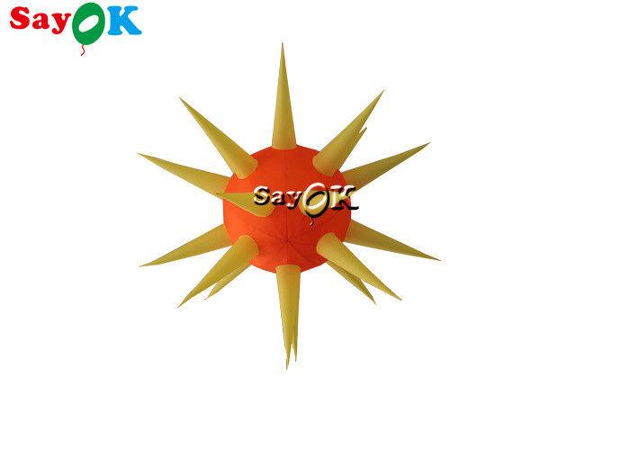 توپ LED بادی معلق سقفی برای تزیین جشن مهمانی استیج باشگاه