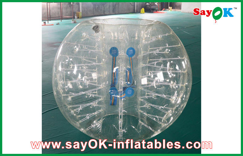 بازی‌های باغ بادی سفارشی کردن TPU Body Zorbing Ball توپ‌های فوتبال بادی چاپ 1.5 متری