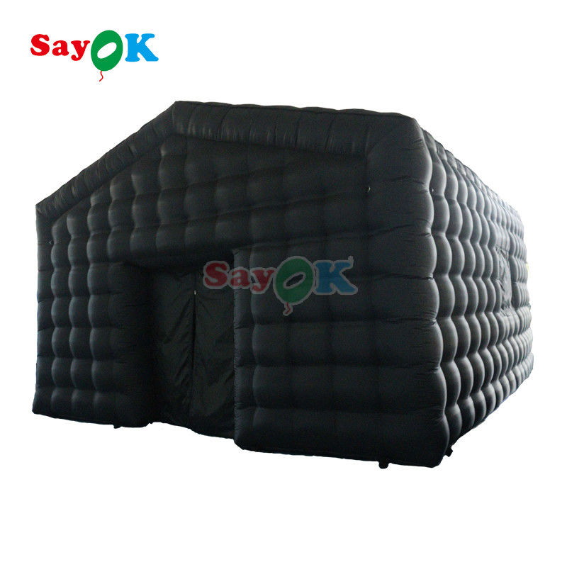 چراغ های دیسکویی قابل حمل لابراتوار کلوب شبانه چادر پرتابی مکعب چادر مهمانی کلوب شبانه پرتابی برای اجاره