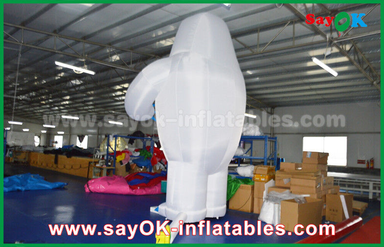 کاراکترهای کارتونی بلند 6 متری سفید مدل کاراکترهای کارتونی بلند، اندازه را سفارشی کنید کاراکترهای کارتونی بلند برای رویداد