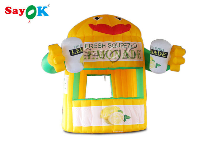 چادر بادکنک سفارشی چادر کار بادکنک PVC 3*3*4mH چادر لیموناد بادکنک