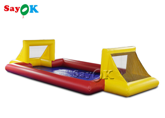 بازی توپ فوتبال بادی تعاملی بازی ورزشی بادی بادی زمین فوتبال Pvc هوادار