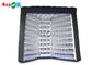 Advertising LED Light Inflatable Photo Booth V Sharp Silver Type Enclosure Tent