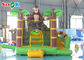 Animal Theme Orangutan Inflatable Bouncy Castle Slide 3x3.5x2.4mH