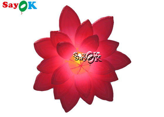 گلهای آویزان عروسی تزئینات نورپردازی بادی 1.5 متری