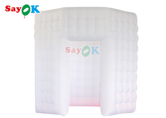 غرفه عکس بادی پارچه آکسفورد سفید برای رویداد بدون سرب