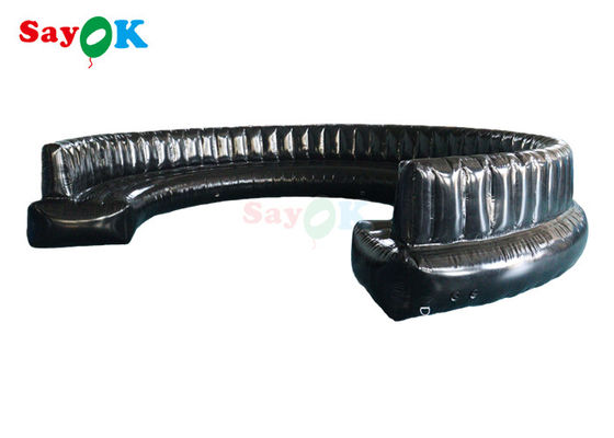 مبلمان مبل بادی پی وی سی 0.6 میلی متری مشکی برای قسمت نیم دایره