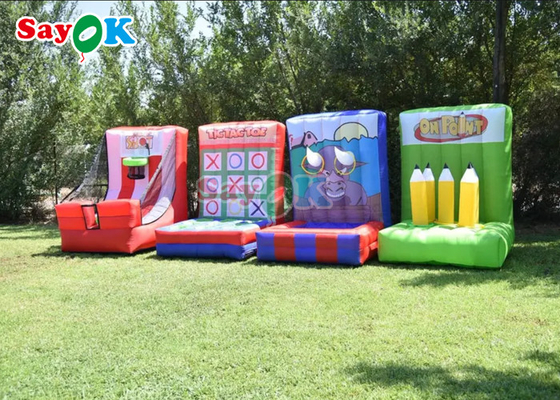 بازی‌های کارناوال بادی و سرگرم‌کننده تعاملی 4 In1 Kids بزرگسالان برای تیم‌سازی گروهی