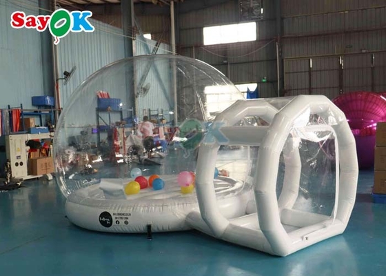 خانه حبابي PVC درجه تجاری بچه ها مهموني گنبد شفاف بالون چادر باغ
