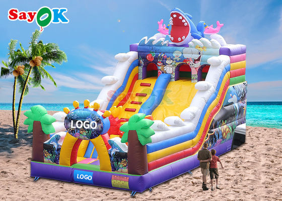 اسلاید کوسه بادکنک تجاری اسلاید بازکننده بادکنک کارتونی اسلاید بازکننده خانه بادکنک بچه ها اسلاید پرش