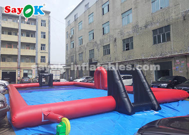 20 * 10 * 2m PVC بازی تسمه یا طناب ورزشی بادی / میدان فوتبال بادی