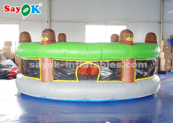 بازی های بادی چمن بازی های بادی خنده دار ورزشی / بادی انسان خال را با دمنده هوا می کشد