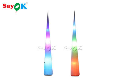 مخروط چراغ تزئینی روشنایی با رنگارنگ مخروط LED با هواکش برای تبلیغات