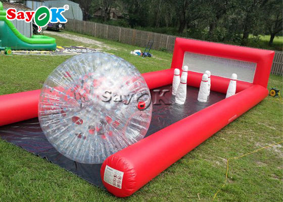 بازی ورزشی بولینگ بادی 0.6 میلی متری پی وی سی بادی بادی