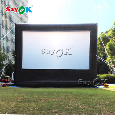 صفحه نمایش فیلم بادی بزرگ نصب آسان Oxford Cloth ODM Blow Up Theater Screen